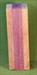 Rattle #1001 - Baby Rattle Blank - Mahogany & Purpleheart $8.49